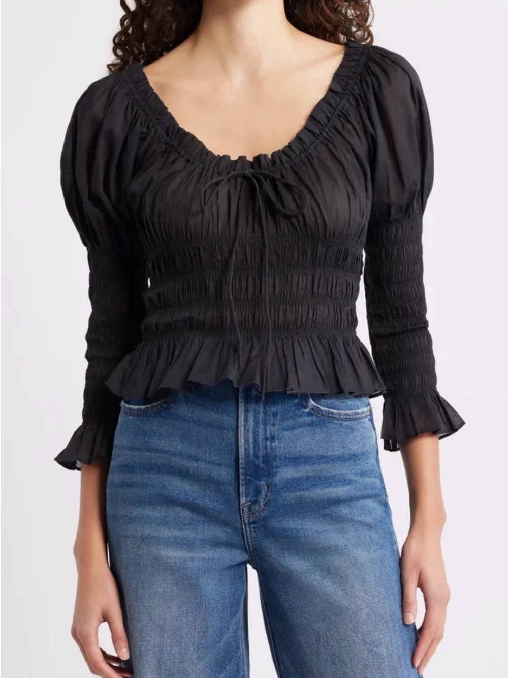 BNWT Doen Baptisia top size s